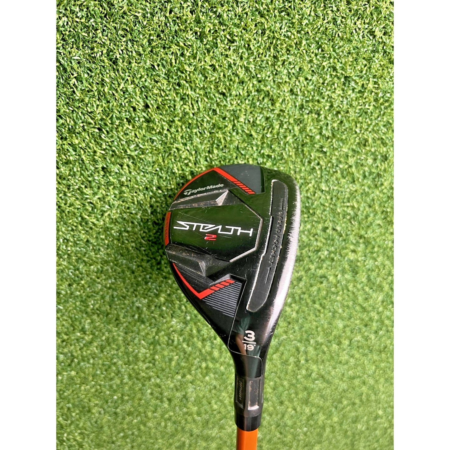 Taylormade Stealth 2 3-Hybrid 19* - Tour AD Di-85 X-Stiff Flex - Value w/ HC
