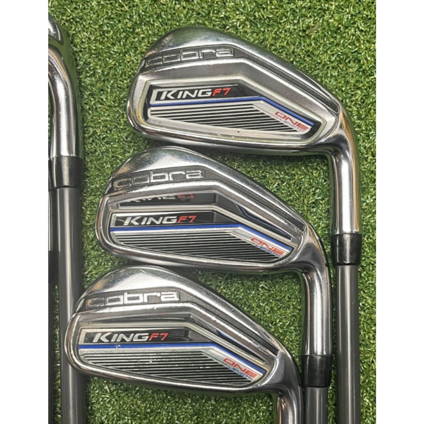 Cobra KING F7 One Length Irons 5-PW, GW - Fujikura Pro 63i Regular - Good