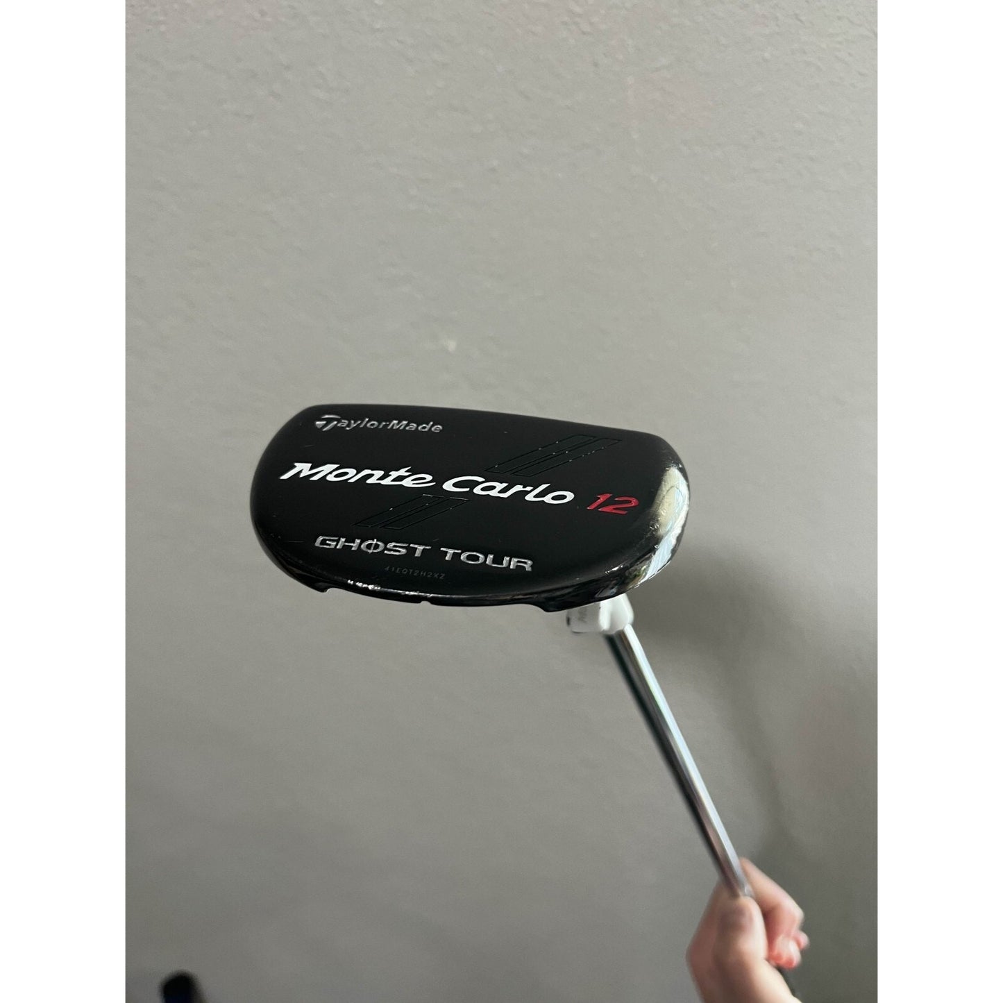 TaylorMade Monte Carlo 12 Ghost Tour Putter 33.75" - Good - New Grip