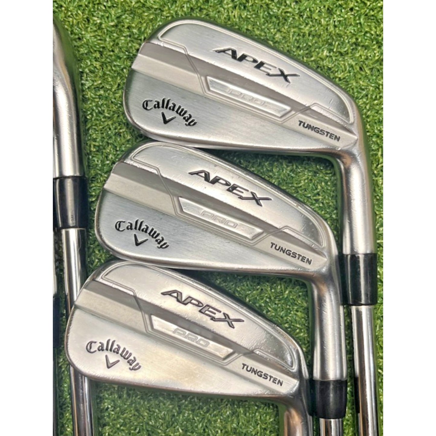 Callaway Apex Pro 21 Irons 4-PW - TT Elevate MPH 115 Stiff Flex - Good