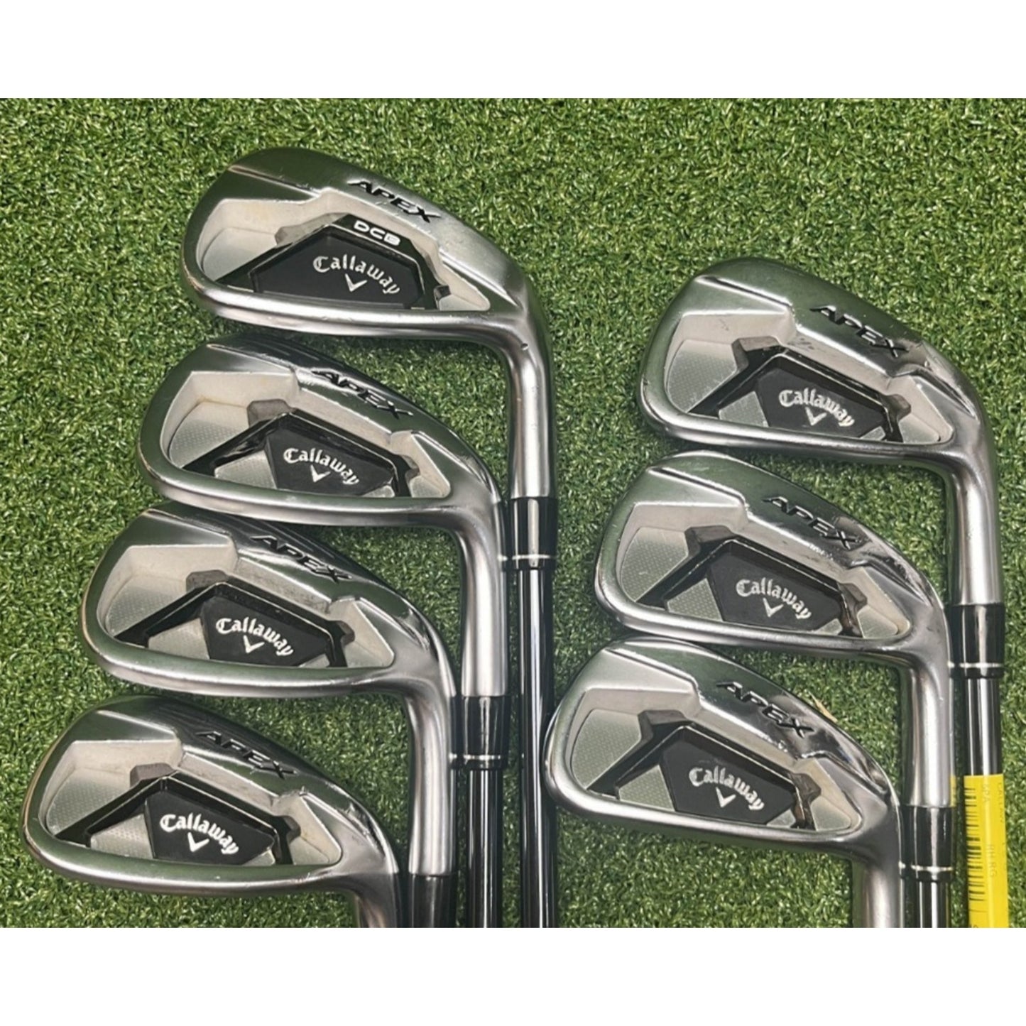 Callaway Apex 21/Apex DCB 5-PW,AW - Recoil F3 65/75 Regular Flex - Very Good