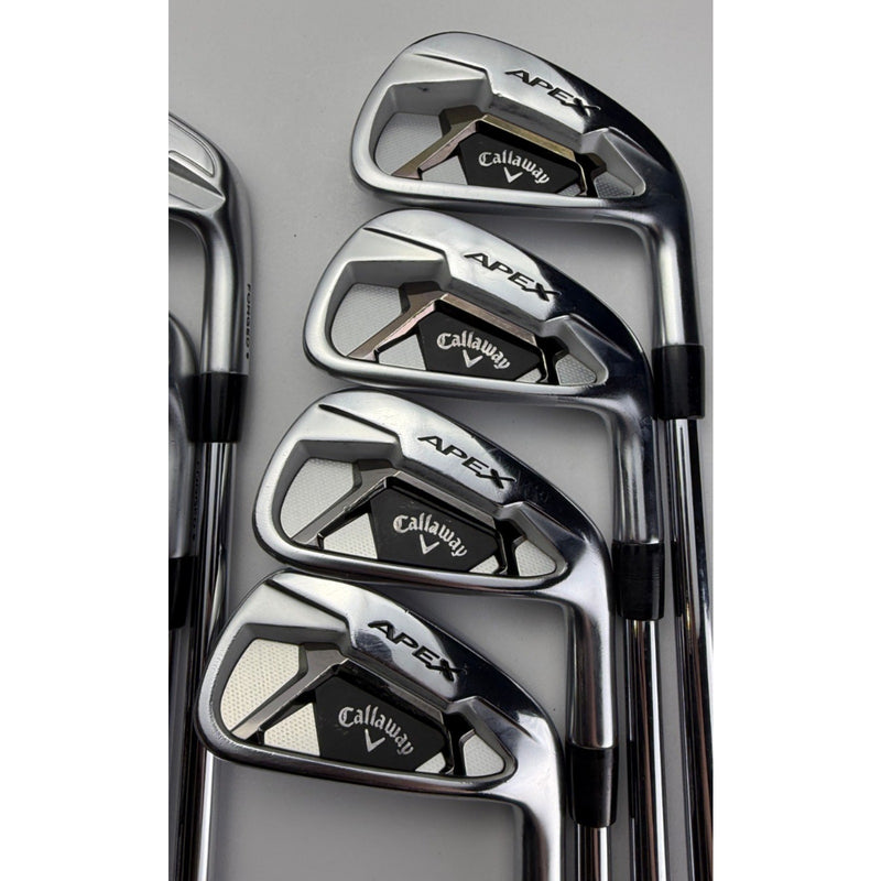 Callaway 2021 Apex/Apex Pro Combo Irons 4-PW - Nippon Modus 120 Stiff Flex - VG image 2