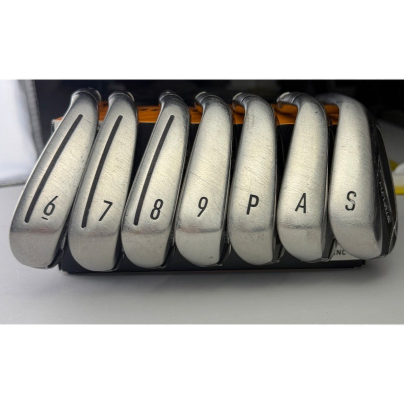 TaylorMade Stealth Irons 6-PW, AW, SW - Fujikura Ventus/REAX 6-R Regular - VG image 6