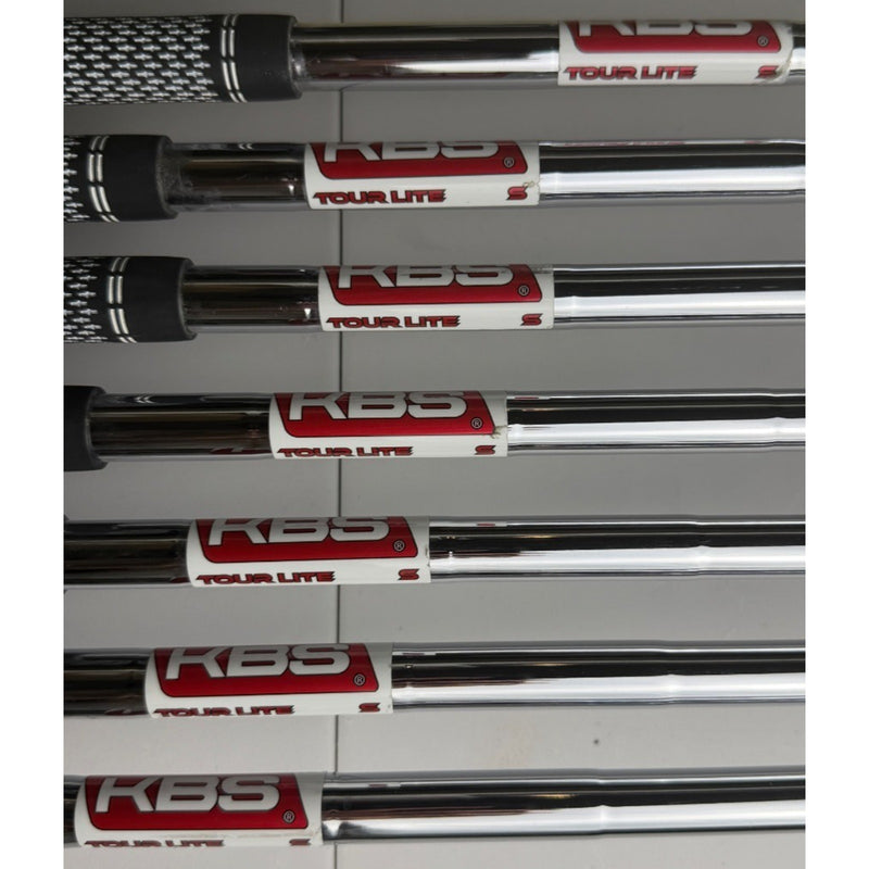 Wilson DYNAPWR Forged Irons 5-PW, GW - KBS Tour Lite Stiff +1.0" - Very Good image 7