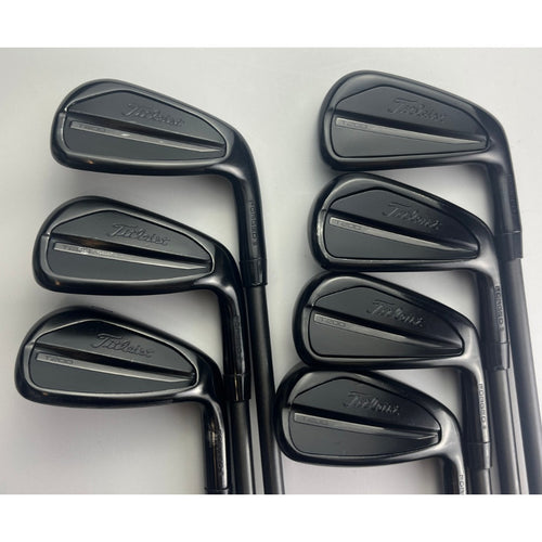 Titleist 2023 Black T200 5-PW, GW - Steelfiber Private Reserve i95 R +1.5" - VG