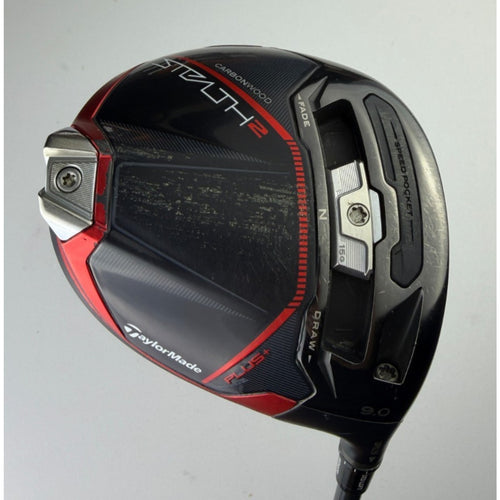 TaylorMade Stealth 2 Plus+ 9* Driver - Diamana 60 Stiff Flex - Good +HC