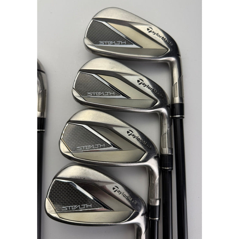 TaylorMade Stealth Irons 6-PW, AW, SW - Fujikura Ventus/REAX 6-R Regular - VG image 2