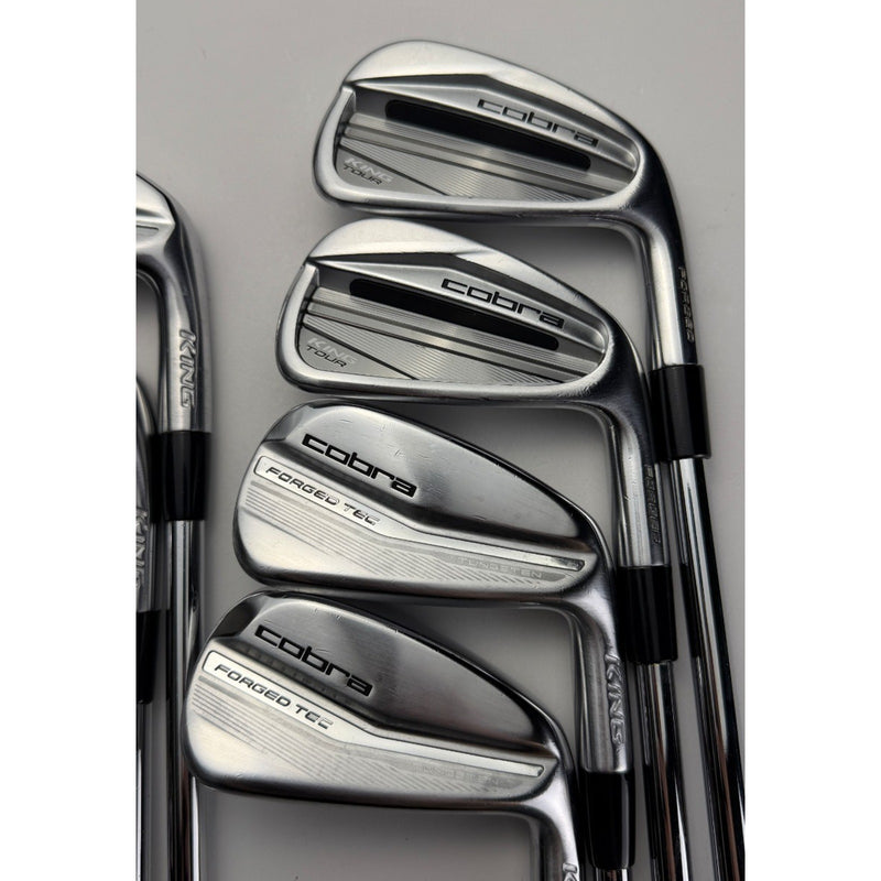 Cobra King Forged Tec/Tour Combo Irons 4-PW - TT Elevate MPH 95 Stiff - VG image 2