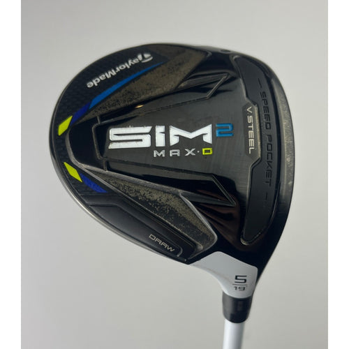 TaylorMade Sim2 Max-D 19* 5 Wood - Air Speeder 45 Senior Flex - Very Good