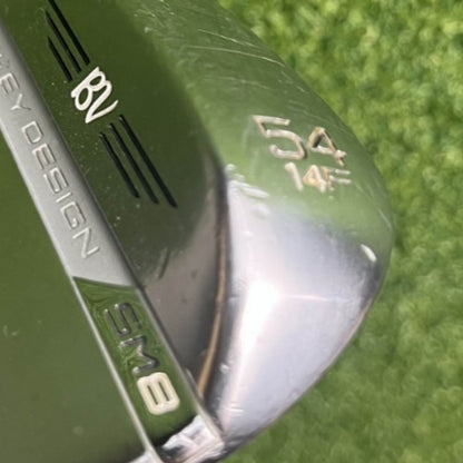 LH Titleist Vokey SM8 54/14F - KBS TOUR Stiff Flex - Good