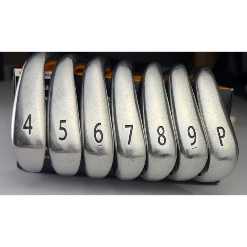 LH Titleist AP1 718 Irons 4-PW - TT AMT Red S300 Stiff Flex - Very Good image 6