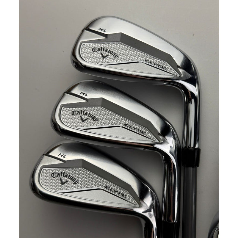 Callaway Elyte HL Irons 5-PW, AW - Denali 55G 5.0 Senior Flex - Very Good image 3