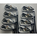TaylorMade R7 CGB Max Irons 3-PW, SW - REAX 50G Regular Flex +0.75" - EXCELLENT thumbnail 1