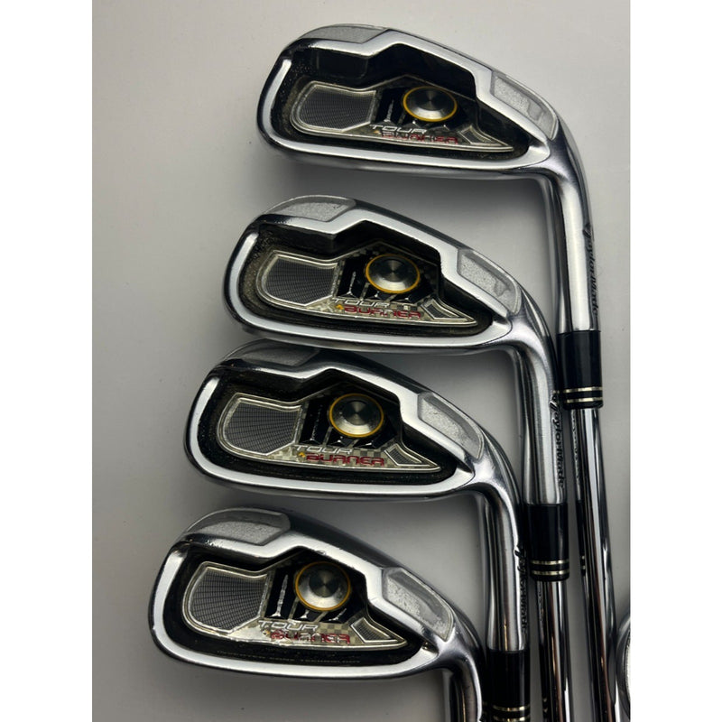 TaylorMade Tour Burner Irons, Right-Handed, Stiff flex, used, Very Good condition, view 3