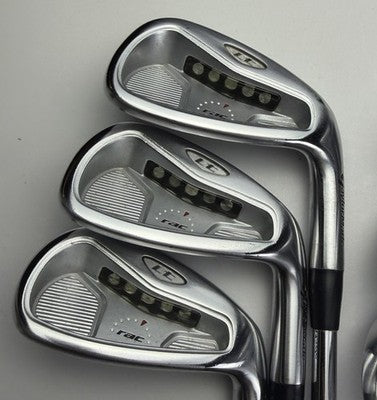 TaylorMade RAC LT (2005) Iron Set, Right-Handed, Stiff flex, used golf club, view 3