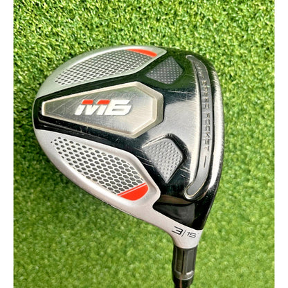 TaylorMade M6 3 Wood - Fujikura Atmos 5-R Regular - Good w/ HC