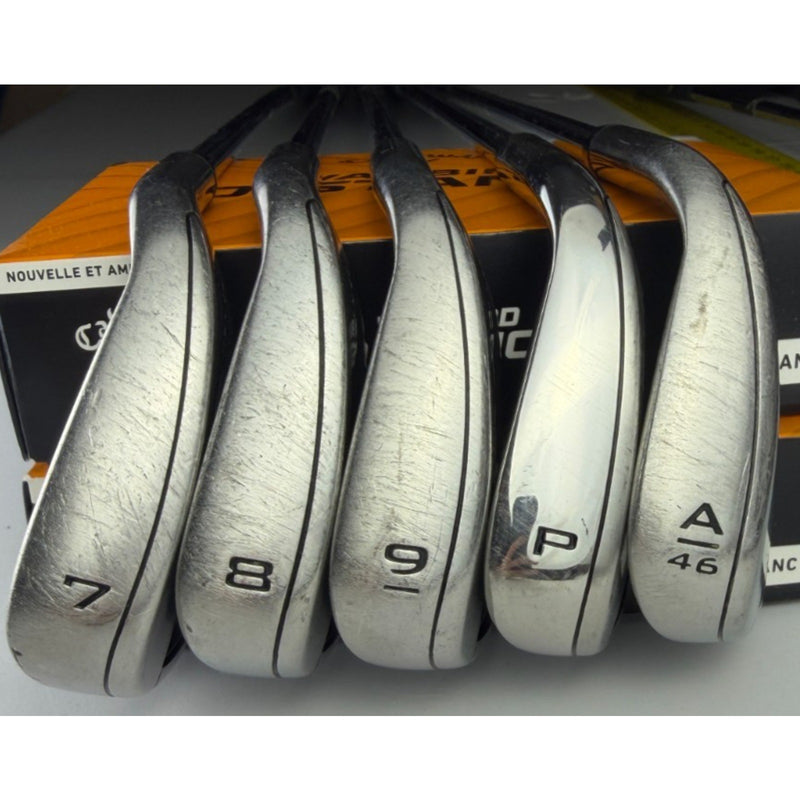 Callaway Rogue ST Max Os Irons 7-PW, AW - TT Elevate MPH 85 Regular - Very Good image 6