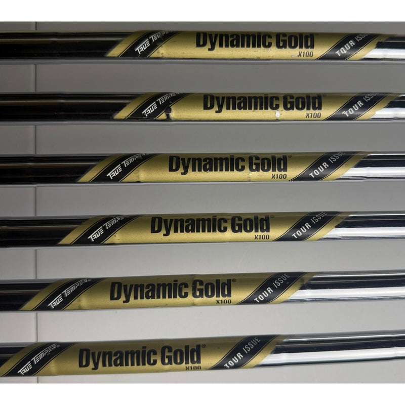 Callaway Apex MB 2018 Raw Irons 5-PW - Dynamic Gold X100 +0.5" - Very Good image 7