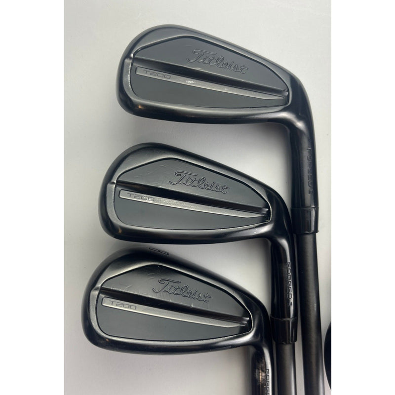Titleist 2023 Black T200 5-PW, GW - Steelfiber Private Reserve i95 R +1.5" - VG — image 3