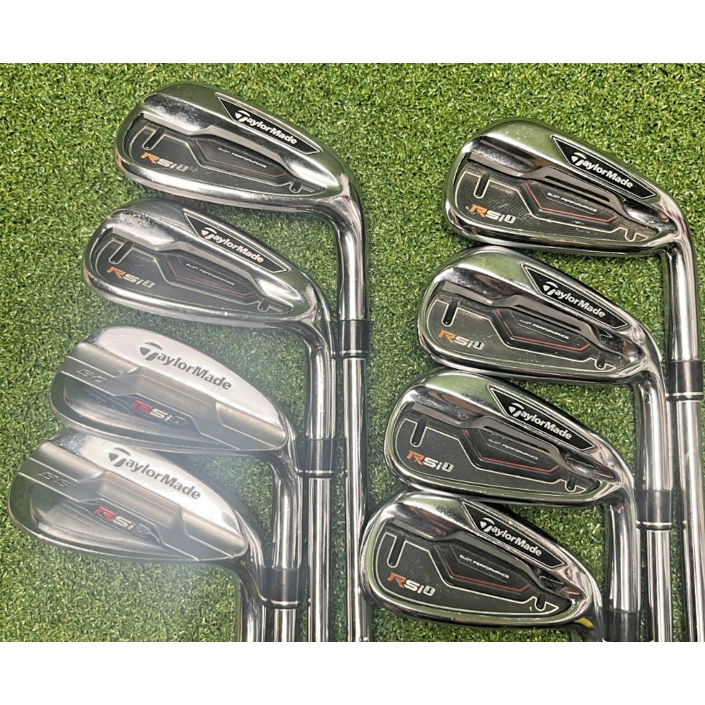 TaylorMade RSi 1 5-PW, AW, SW - KBS Tour 105 Stiff Flex - Good