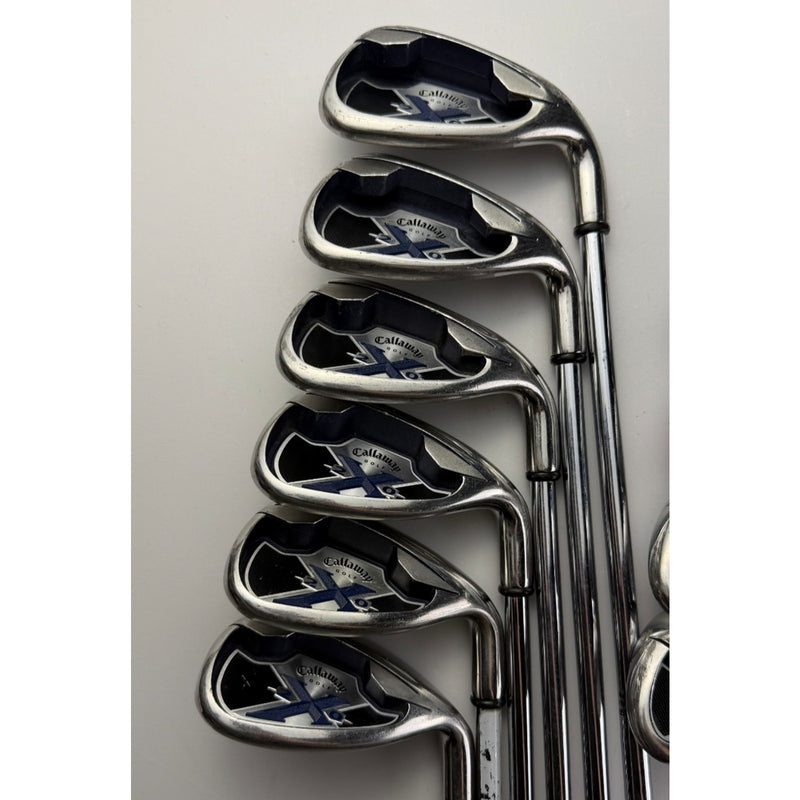 Callaway X20 Irons 3-PW, AW, SW, LW - Steel Uniflex X20 - Very Good image 3