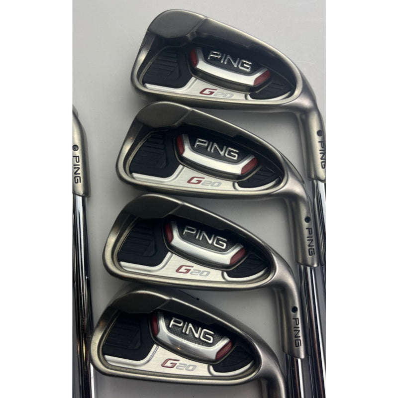 Ping G20 Black Dot Irons 4-PW - KBS Tour Extra Stiff - Very Good — image 2