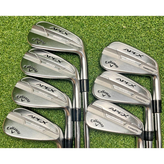 Callaway Apex Pro 21 Irons 4-PW - TT Elevate MPH 115 Stiff Flex - Good