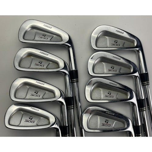 Taylormade T300 Forged Irons 3-PW - Unknown Steel Shafts - Very Good