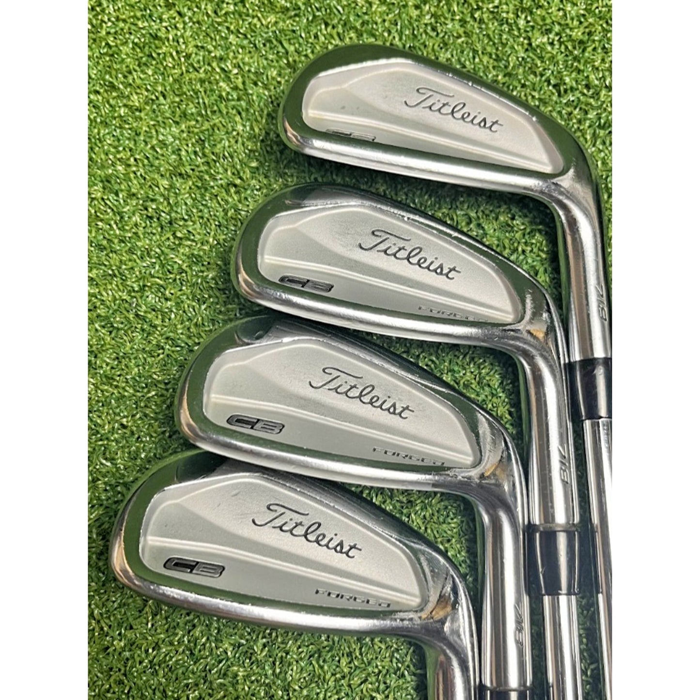 Titleist 718 CB Forged Ironst 3-PW - Project X 120g 6.0 Stiff - Very Good