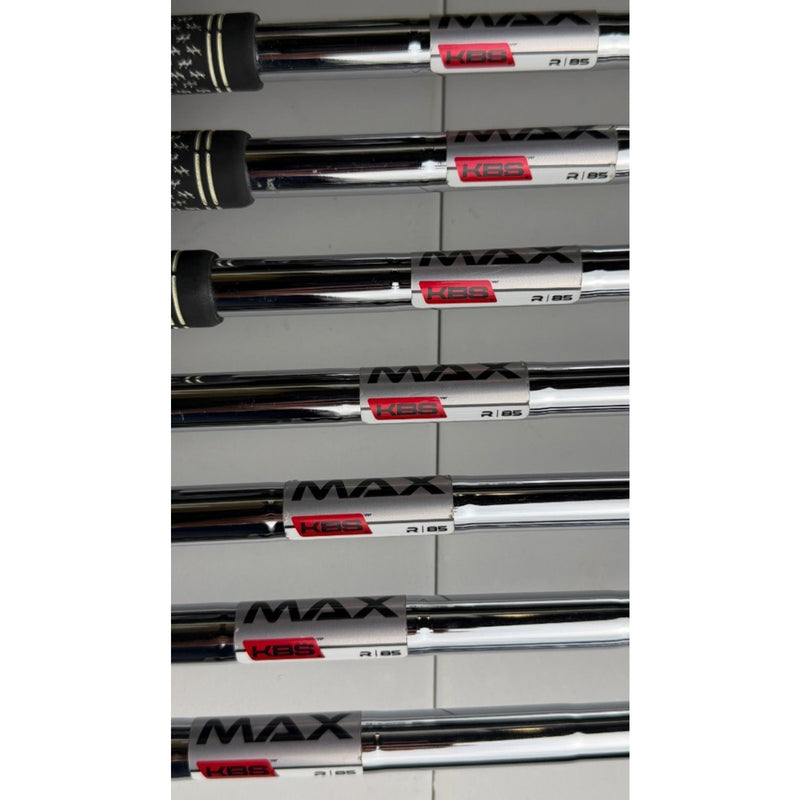 TaylorMade Sim Max Irons 5-PW, AW - KBS Max 85 Regular Flex - Very Good image 7