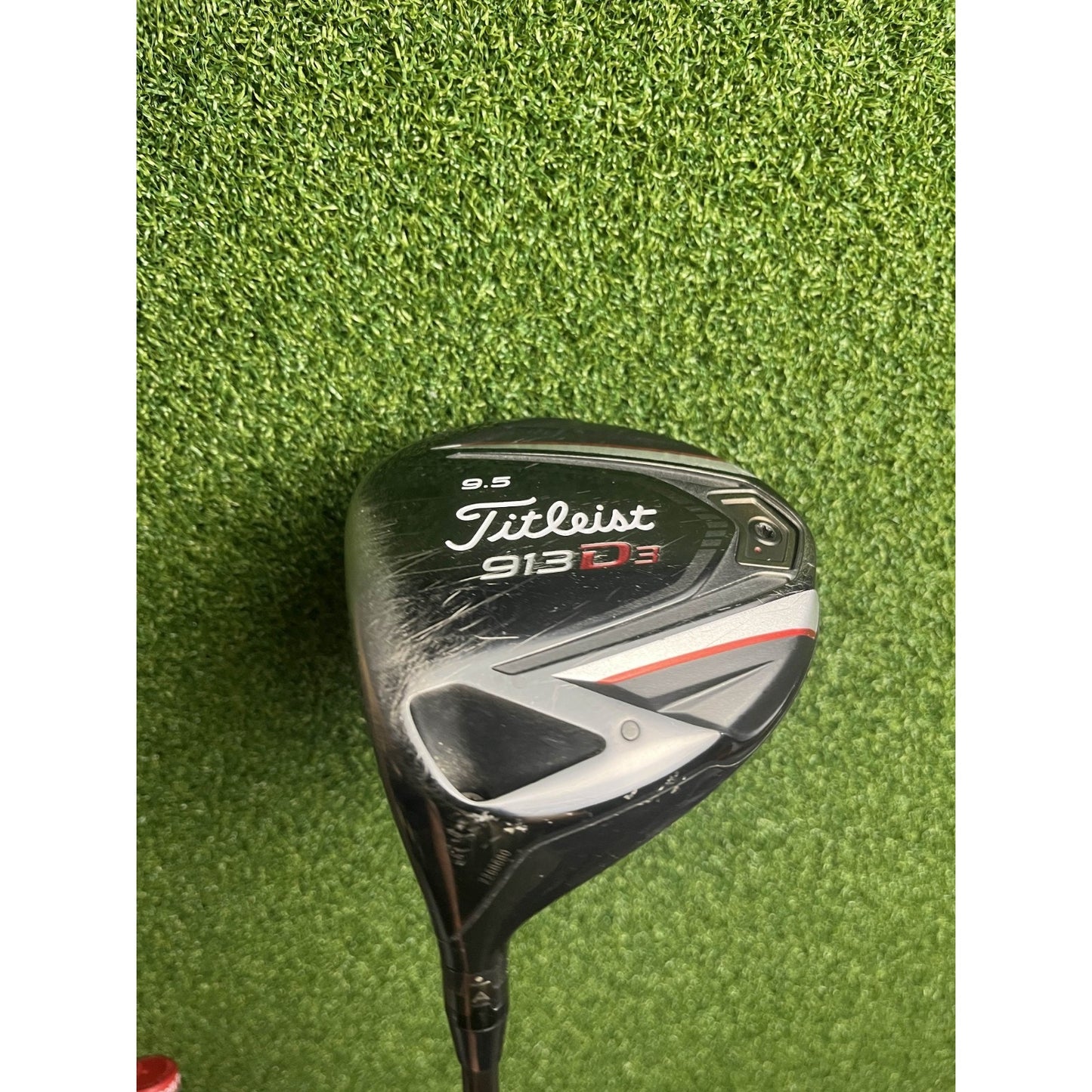 LH Titleist 913 D3 9.5* Driver - Diamana Black D+ 72 Stiff Flex - Good