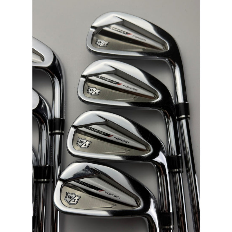 Wilson DYNAPWR Forged Irons 5-PW, GW - KBS Tour Lite Stiff +1.0" - Very Good image 2