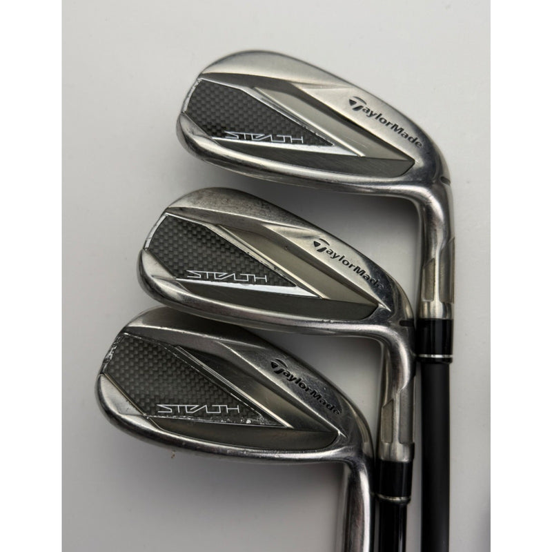 TaylorMade Stealth Irons 6-PW, AW, SW - Fujikura Ventus/REAX 6-R Regular - VG image 3