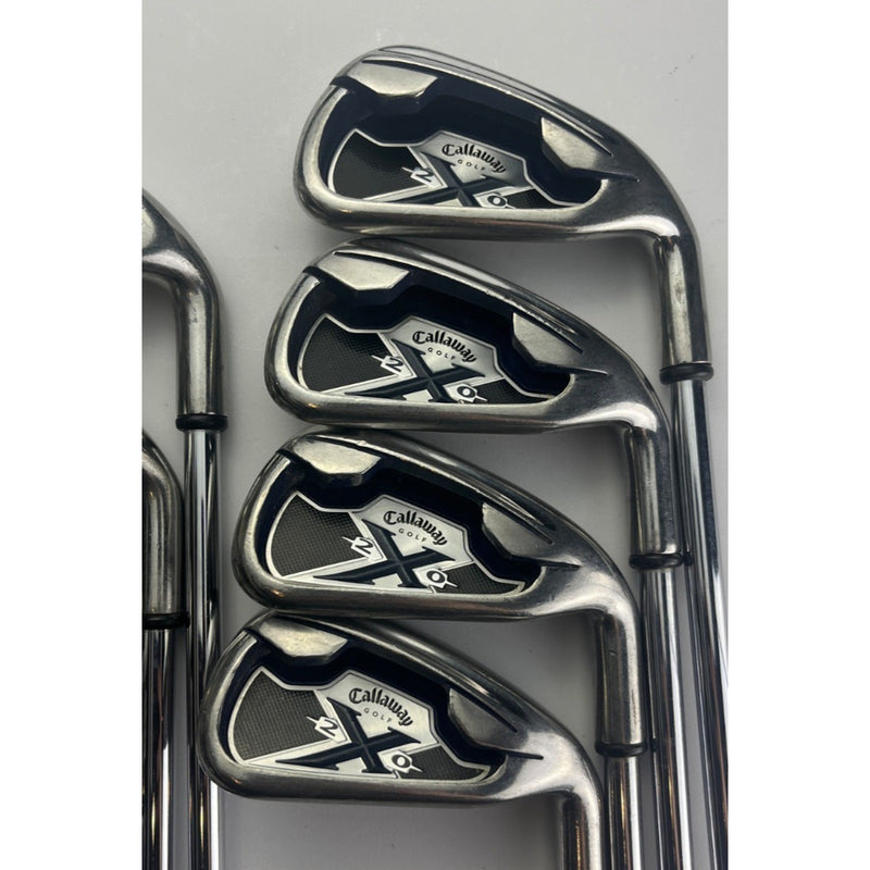 Callaway X20 Irons 4-PW - X20 Steel Uniflex Shafts- Very Good Brand New Grips! image 2