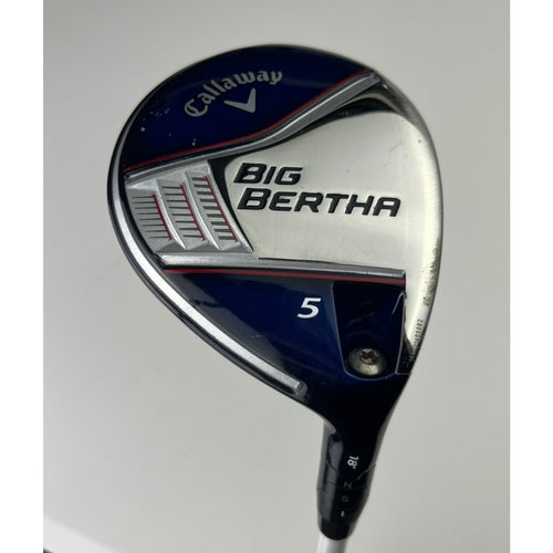 Callaway 2014 Big Bertha 18* 5 Wood - Fubuki 65 Senior Flex - Very Good
