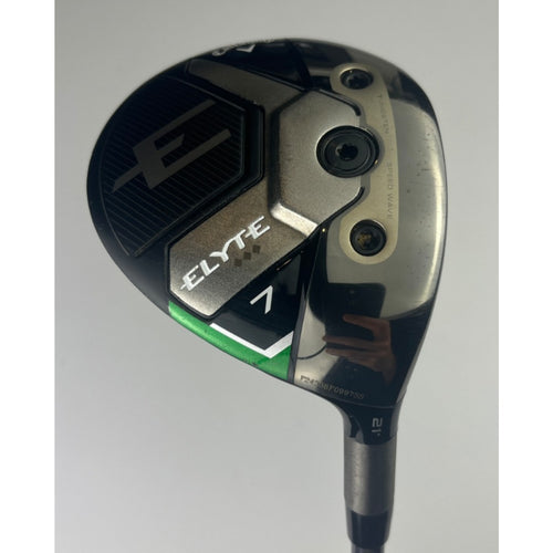 Callaway Elyte Triple Diamond 21* 7 Wood - Aretera EC1 Blue 75 Stiff - EXCNT +HC