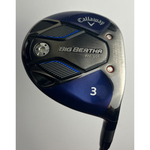 Callaway Big Bertha Reva 16* 3 Wood - Evenflow Riptide Orange 60G Senior w/ HC