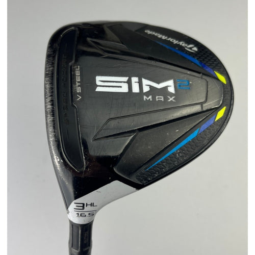 LH TaylorMade Sim2 Max 16.5* 3HL - Ventus Blue FW 5-R Regular - Value