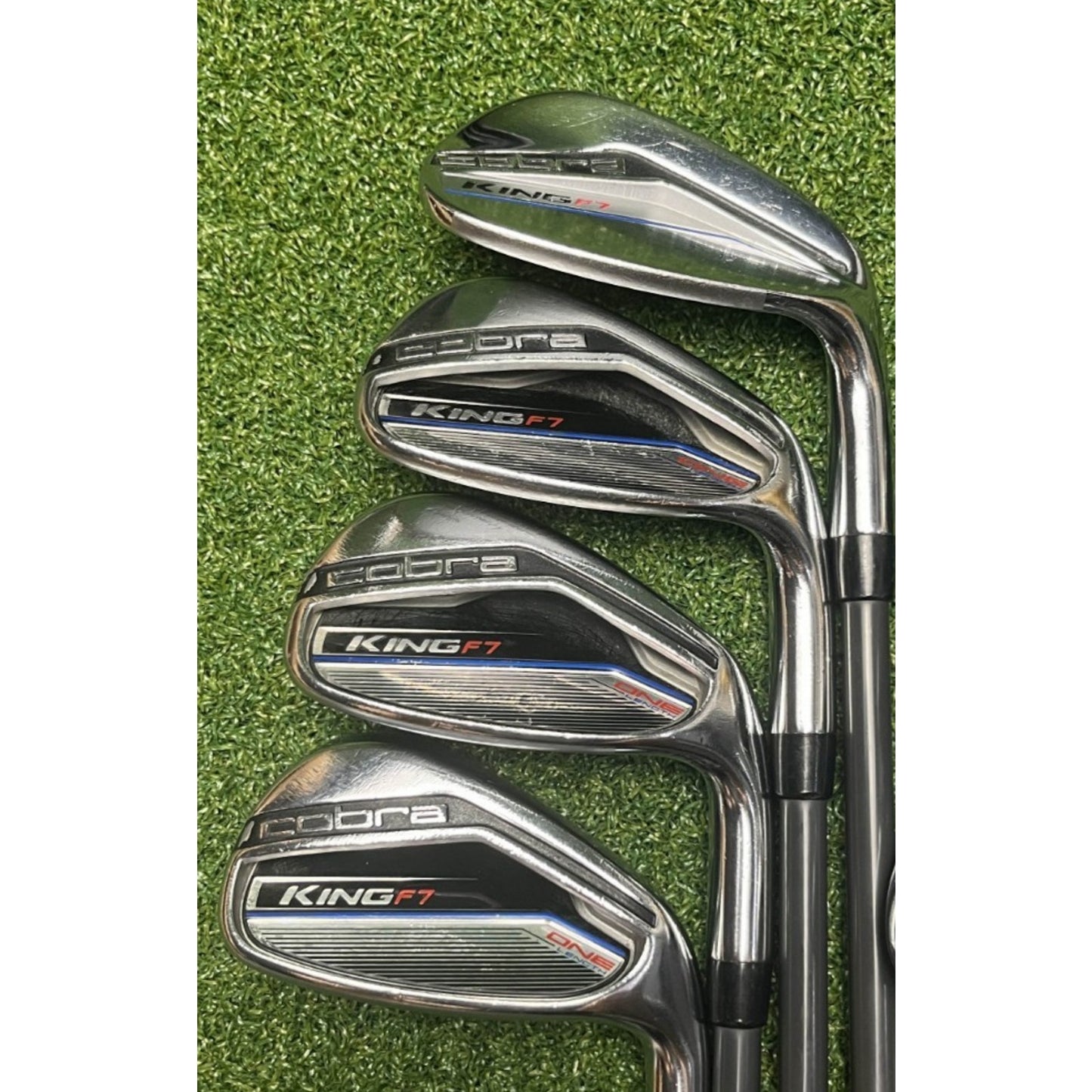 Cobra KING F7 One Length Irons 5-PW, GW - Fujikura Pro 63i Regular - Good