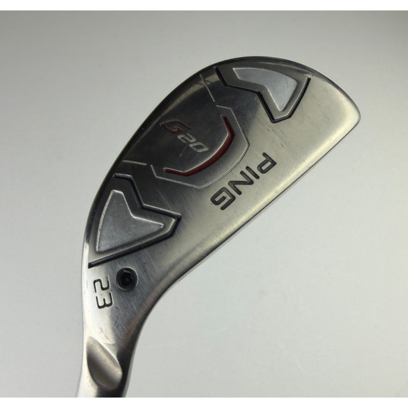 Ping G20 23* 4 Hybrid - Ping TFC 169H Stiff Flex - Very Good w/ HC image 2