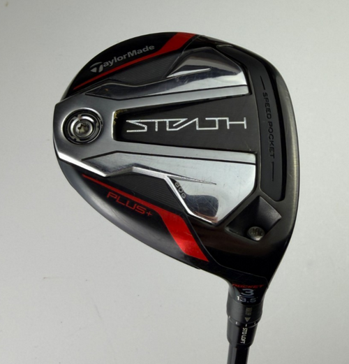 TaylorMade Stealth Plus+ Rocket 13.5* 3 Wood - HZRDUS RDX 70G 6.0 Stiff Flex +HC