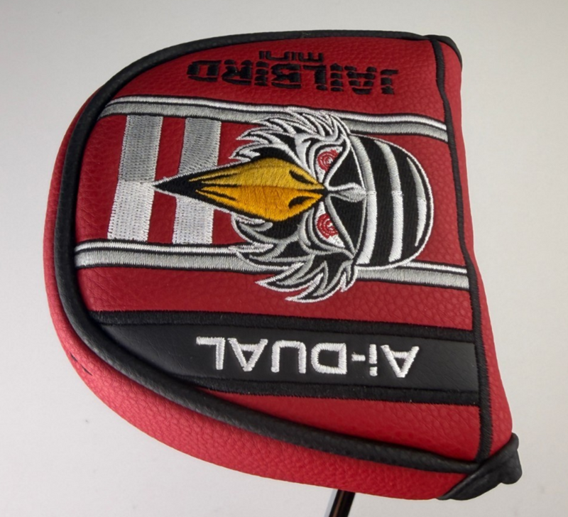 Odyssey Ai-DUAL Jailbird Mini 1/2 Ball DB Putter, Right-Handed, Putter flex, used golf club, view 6