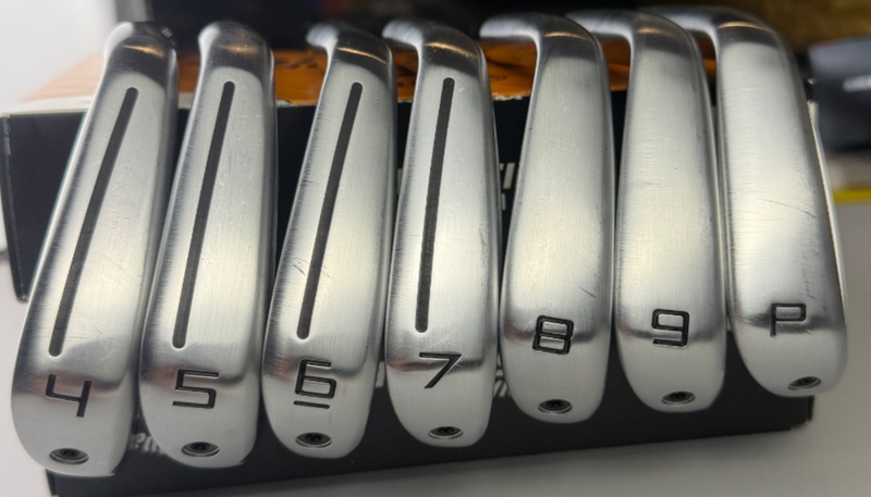 TaylorMade 2024 P770 Irons, Right-Handed, Stiff flex, used golf club, view 6