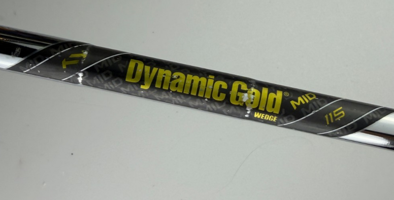Callaway OPUS Black 52/10S - Dynamic Gold Mid 115 Wedge Flex +1" - Very Good image 5