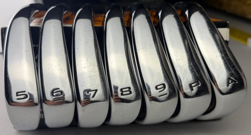 Callaway Paradym Irons, Left-Handed, Stiff flex, used golf club, view 6