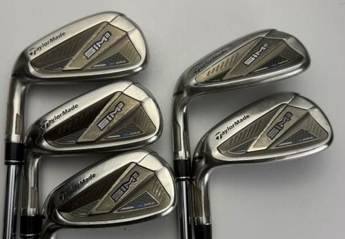 LH TaylorMade Sim2 Max Irons 6-PW, AW - KBS Max MT 85 Regular Flex - Good