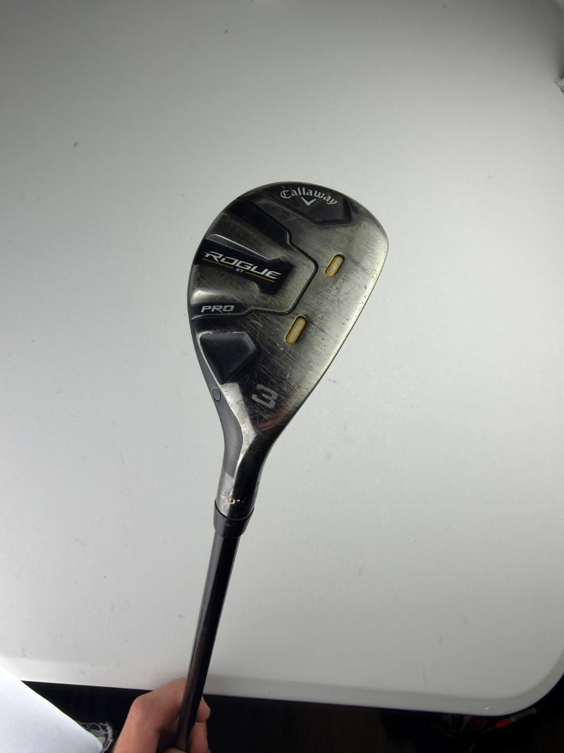 Callaway Rogue ST Pro Hybrid, Right-Handed, Stiff flex, used golf club, view 2