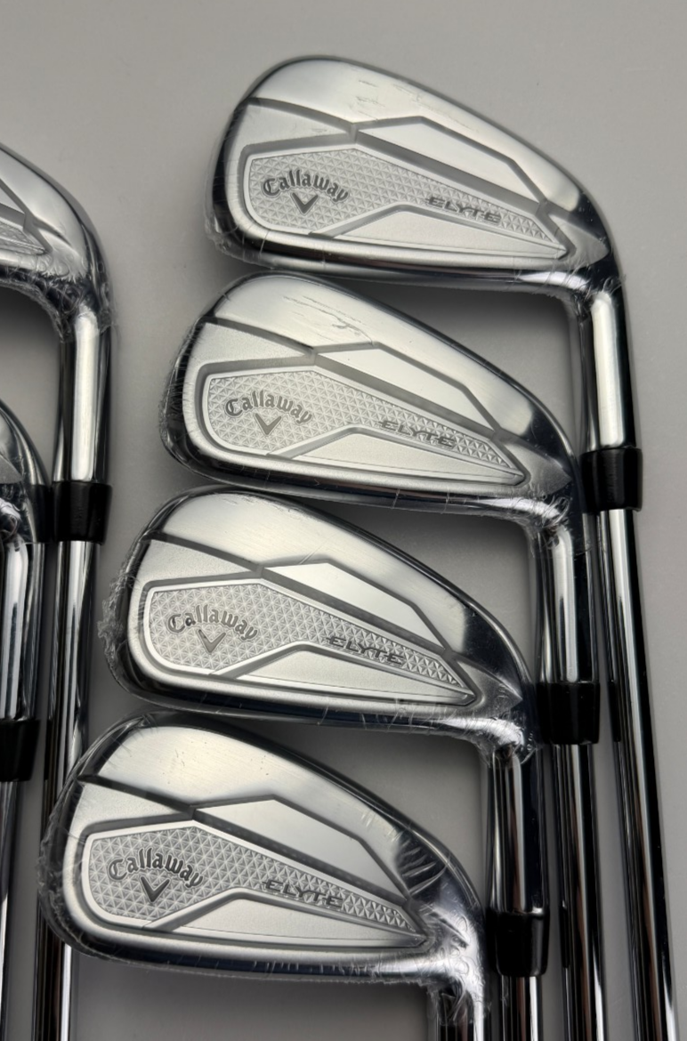 Callaway Elyte Irons, Right-Handed, Stiff flex, used golf club, view 2