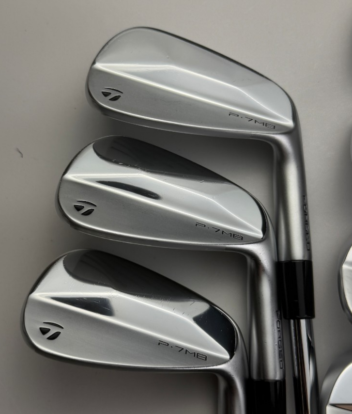 TaylorMade P7MB 23' Irons, Right-Handed, Stiff flex, used golf club, view 3