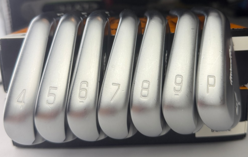 Mizuno Pro S-1 Irons, Right-Handed, Stiff flex, used golf club, view 6
